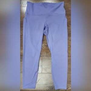 Lululemon Wunder Train HR Tight with Pockets 25", Size 12